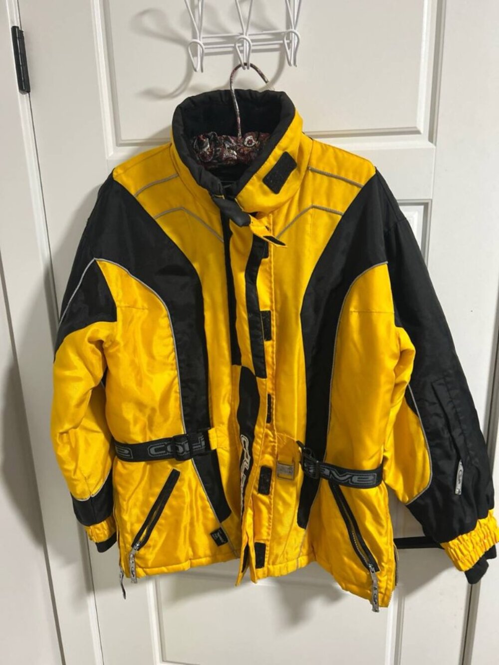 Vintage Coldwave Snowmobile Jacket Womens M 3M Scotchlite